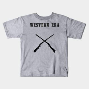 Western Era - Two Long Rifles Kids T-Shirt